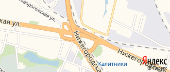 Нижегородская улица на Яндекс карте