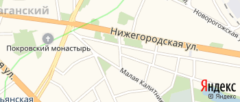 Нижегородский переулок на Яндекс карте