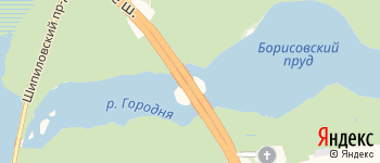 Нижний Борисовский мост на Яндекс карте