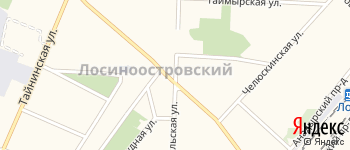 Норильская улица на Яндекс карте