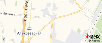 Новоалексеевская улица на Яндекс карте