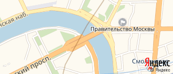 Новоарбатский мост на Яндекс карте