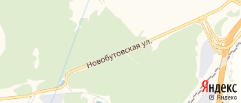 Новобутовская улица на Яндекс карте