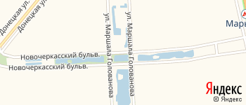Новочеркасский бульвар на Яндекс карте