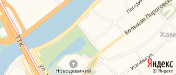 Новодевичий проезд на Яндекс карте