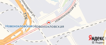 Новохохловская улица на Яндекс карте