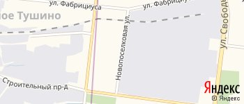 Новопоселковая улица на Яндекс карте