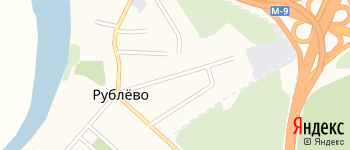 Новорублёвская улица на Яндекс карте