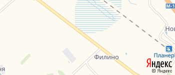 Новосходненское шоссе на Яндекс карте