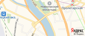 Новоспасский мост на Яндекс карте