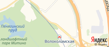 Новотушинский проезд на Яндекс карте