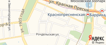 Нововаганьковский переулок на Яндекс карте