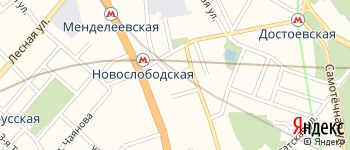 Нововоротниковский переулок на Яндекс карте