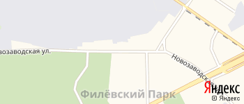 Новозаводская улица на Яндекс карте