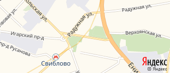 Новый Берингов проезд на Яндекс карте