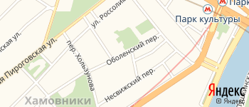 Оболенский переулок на Яндекс карте