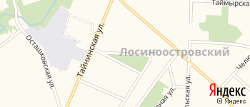 Оборонная улица на Яндекс карте