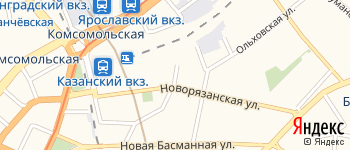 Ольховский тупик на Яндекс карте