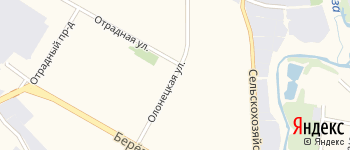 Олонецкая улица на Яндекс карте