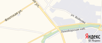 Онежская улица на Яндекс карте