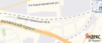 Орехово-Зуевский проезд на Яндекс карте