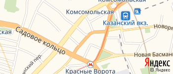 Орликов переулок на Яндекс карте