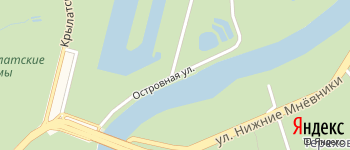 Островная улица на Яндекс карте