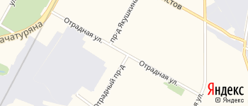 Отрадная улица на Яндекс карте