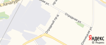 Отрадный проезд на Яндекс карте
