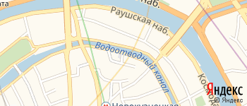 Овчинниковская набережная на Яндекс карте