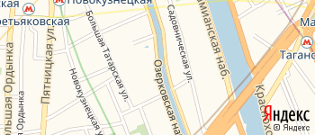 Озерковская набережная на Яндекс карте