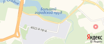 Озёрная аллея на Яндекс карте
