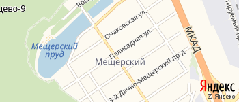 Палисадная улица на Яндекс карте