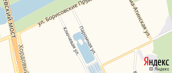 Паромная улица на Яндекс карте