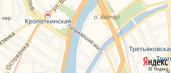 Патриарший мост на Яндекс карте