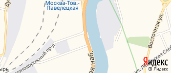 Павелецкая набережная на Яндекс карте
