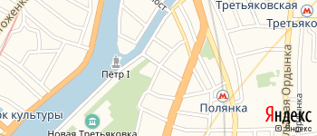 переулок Голутвинский 1-й на Яндекс карте
