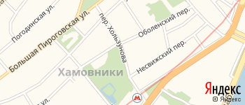 переулок Хользунова на Яндекс карте