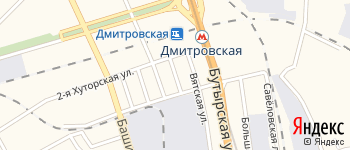 переулок Хуторской 1-й на Яндекс карте