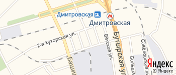 переулок Хуторской 2-й на Яндекс карте