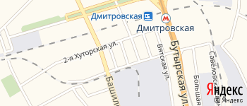 переулок Хуторской 3-й на Яндекс карте