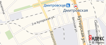 переулок Хуторской 4-й на Яндекс карте