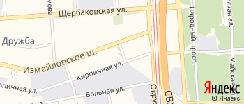 переулок Кирпичный 3-й на Яндекс карте