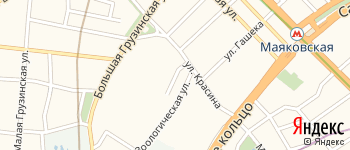 переулок Красина на Яндекс карте