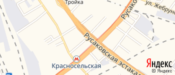 переулок Красносельский 1-й на Яндекс карте