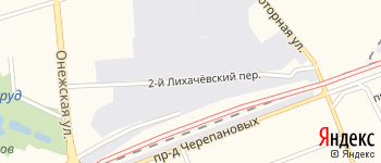 переулок Лихачёвский 2-й на Яндекс карте