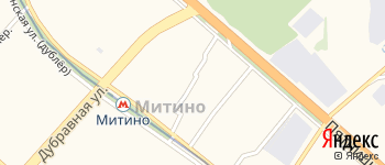 переулок Митинский 2-й на Яндекс карте