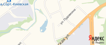 переулок Мосфильмовский 2-й на Яндекс карте