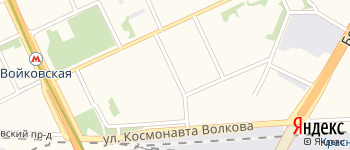 переулок Новоподмосковный 2-й на Яндекс карте
