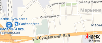 переулок Новотихвинский 1-й на Яндекс карте